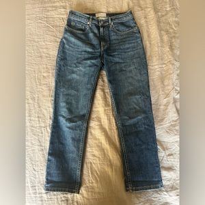 Everlane High Rise Straight Jeans Size 28 x 25.5 RN# 139393